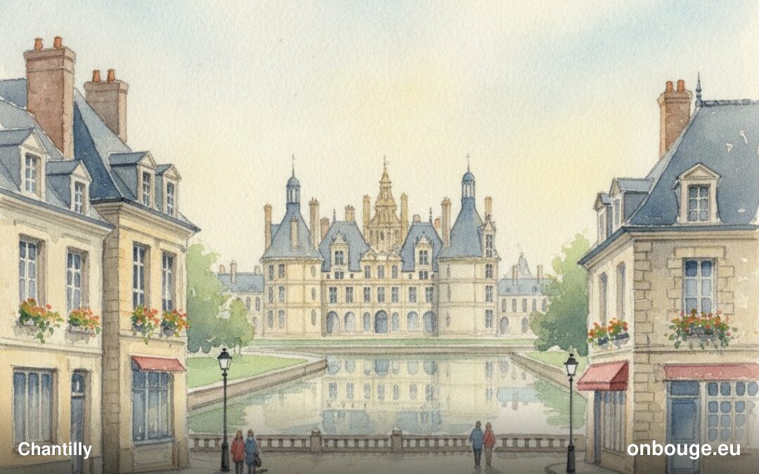 Aquarelle de Chantilly