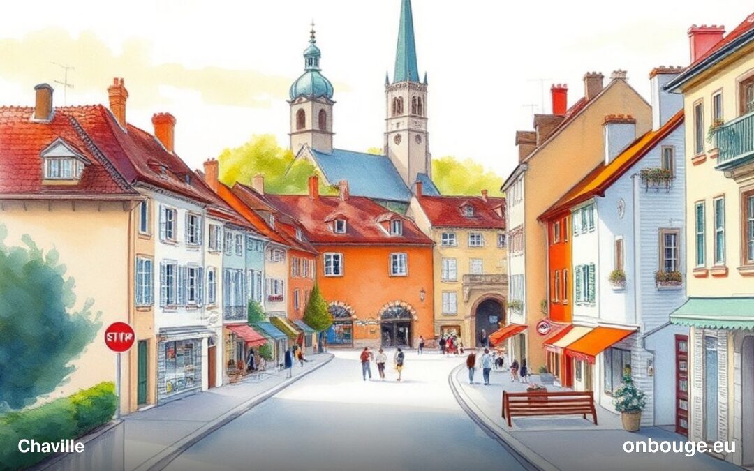 Aquarelle de Chaville