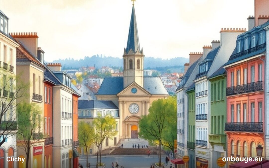 Aquarelle de Clichy