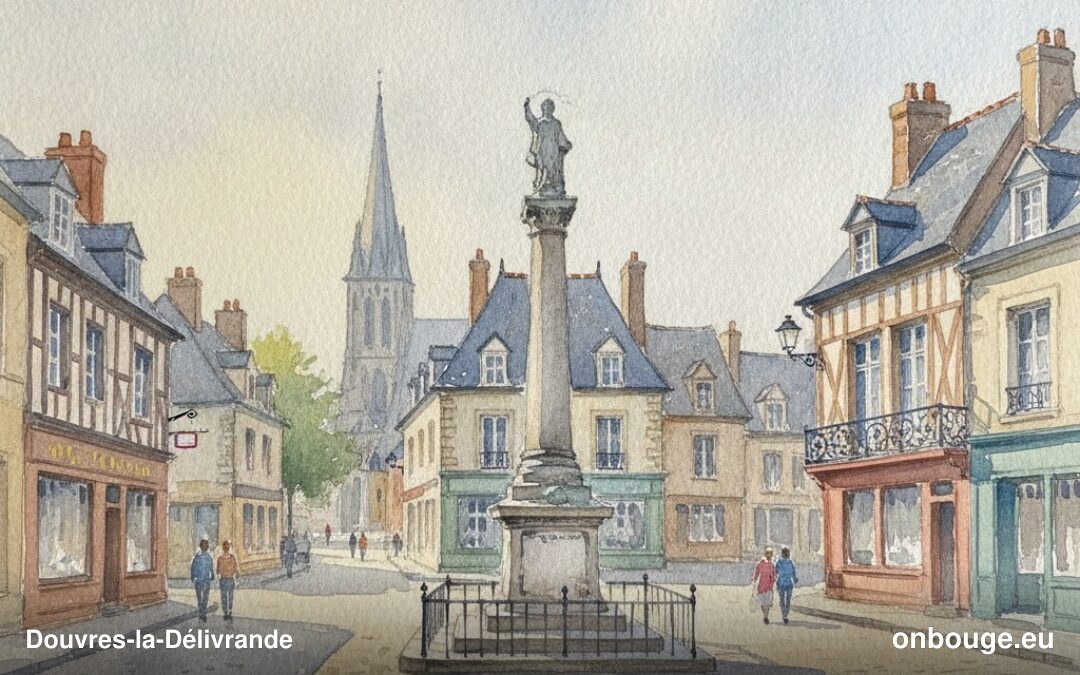 Aquarelle de Douvres-la-Délivrande