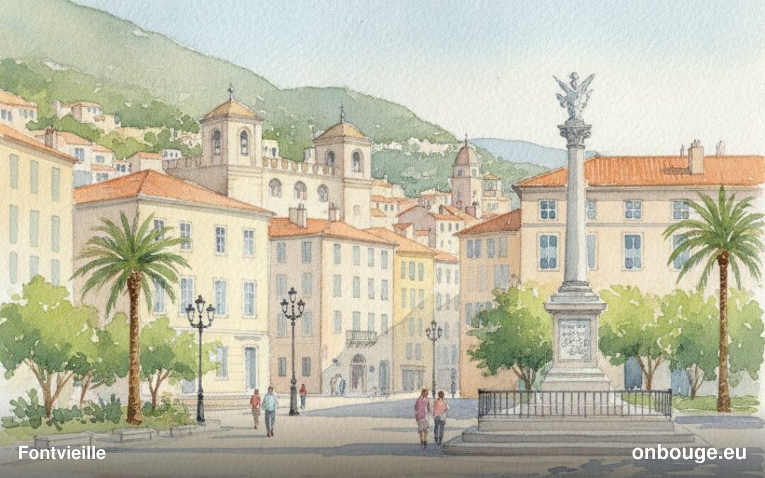 Aquarelle de Fontvieille
