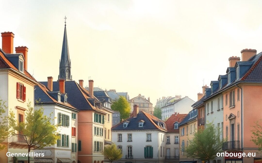 Aquarelle de Gennevilliers
