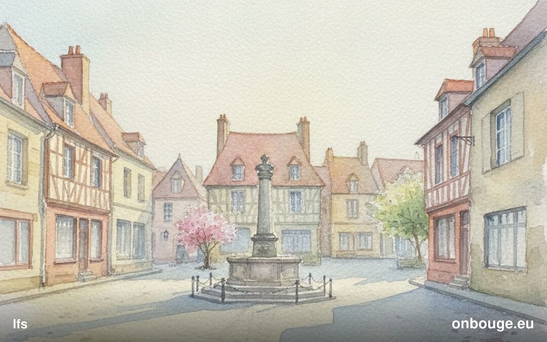 Aquarelle de Ifs