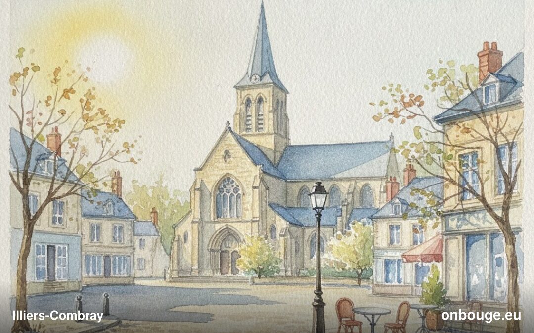 Aquarelle de Illiers-Combray