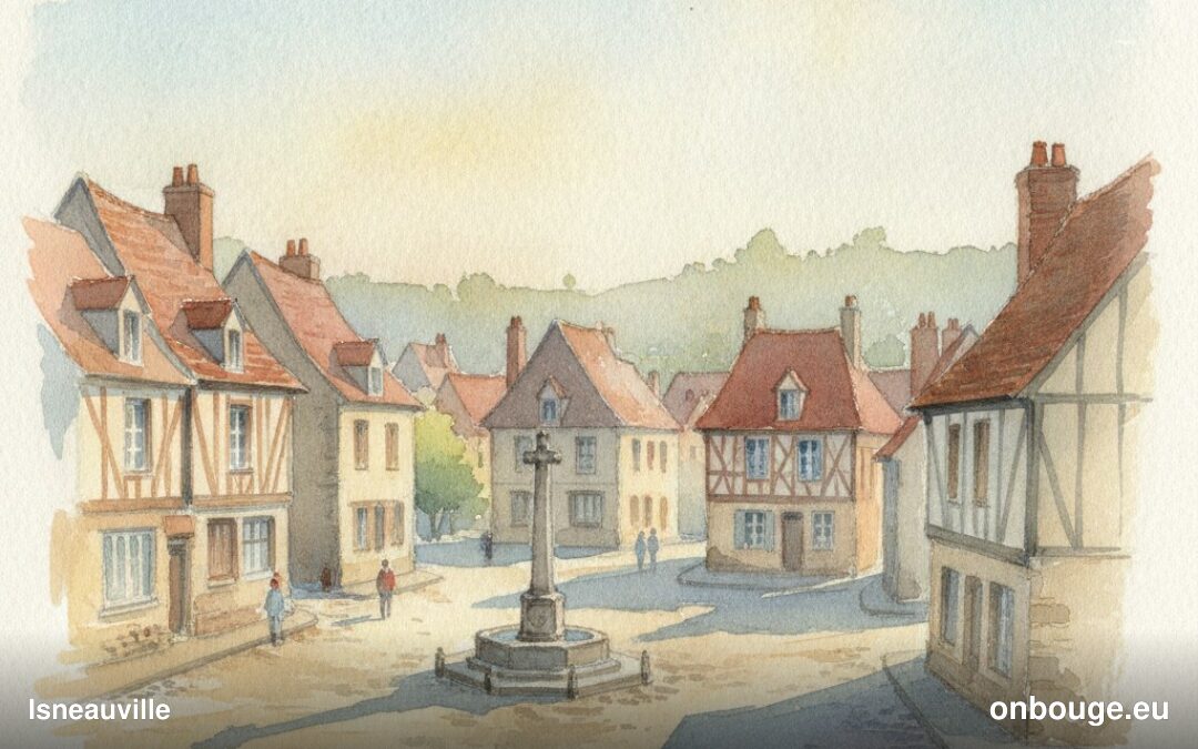 Aquarelle de Isneauville