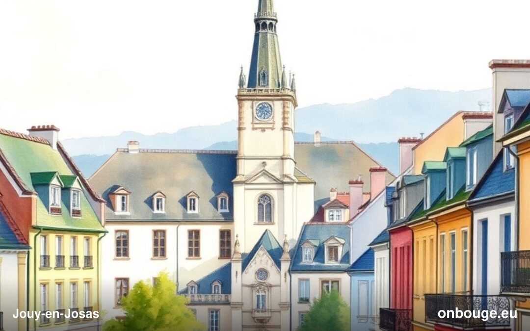 Aquarelle de Jouy-en-Josas
