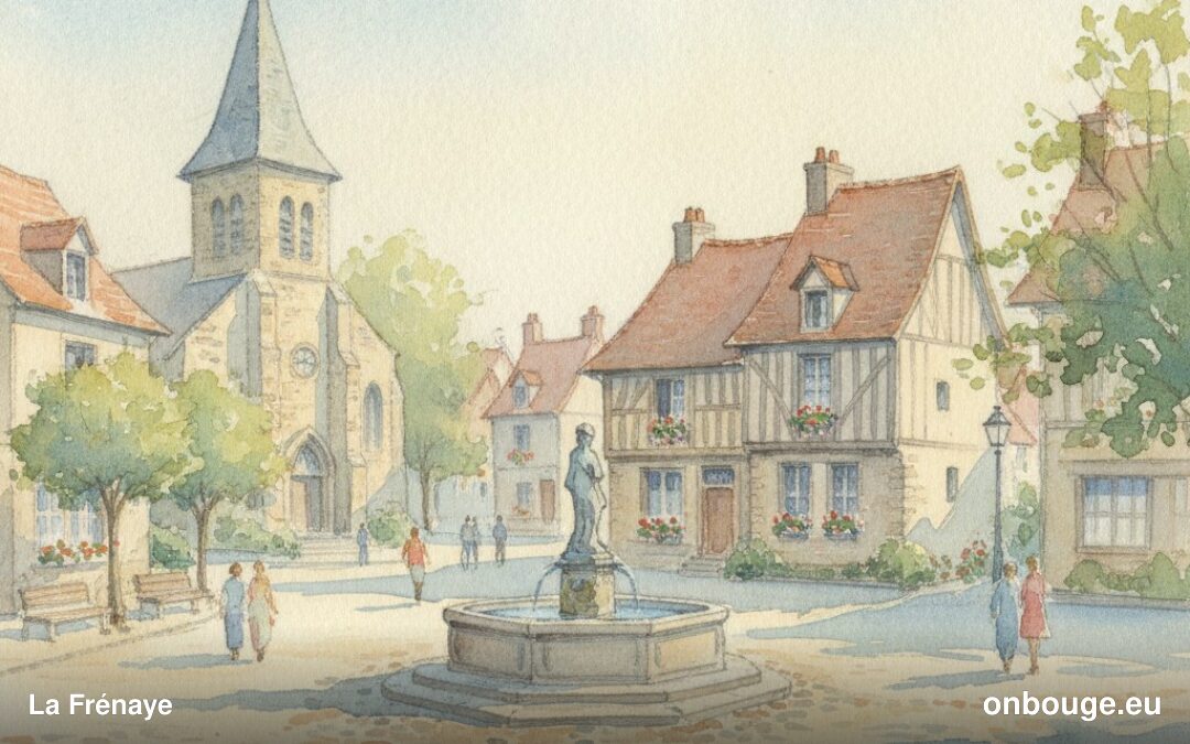 Aquarelle de La Frénaye