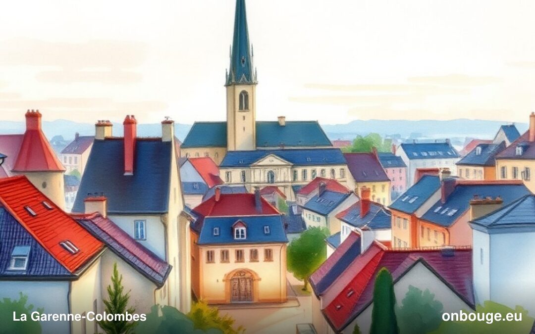 Aquarelle de La Garenne-Colombes