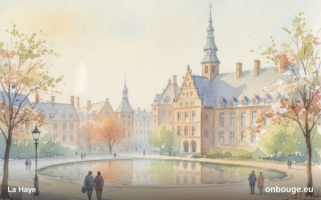 Aquarelle de La Haye