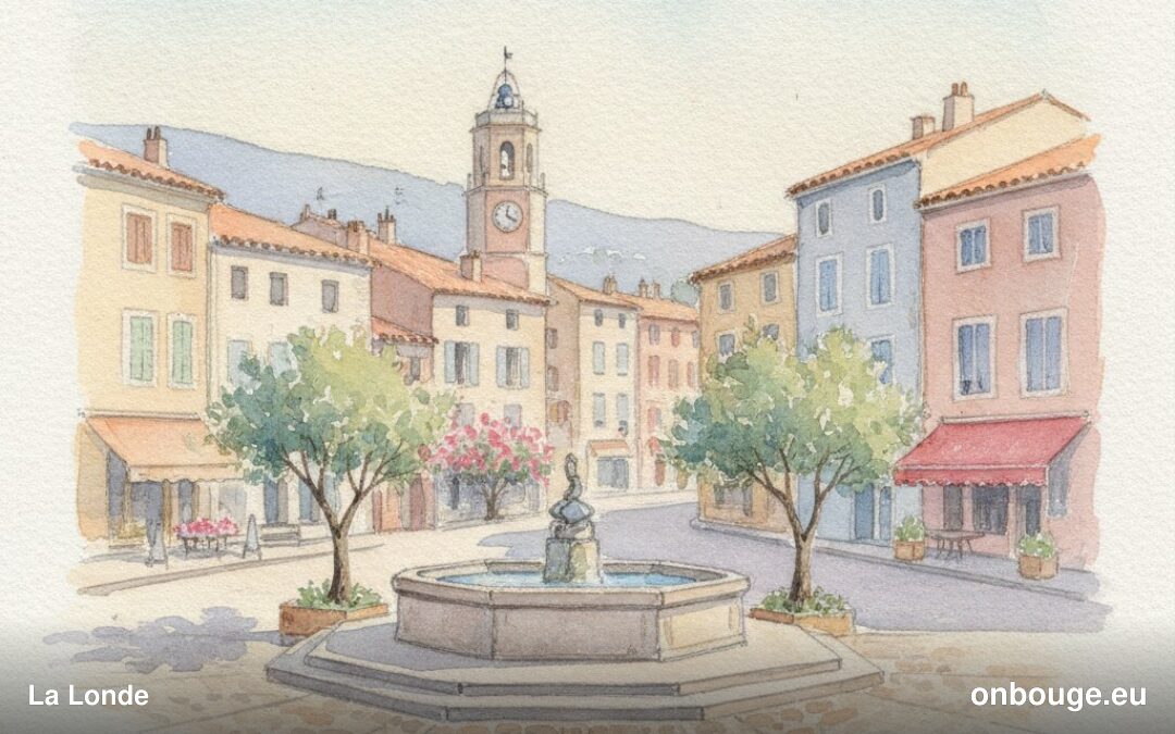 Aquarelle de La Londe