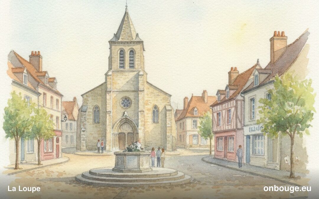 Aquarelle de La Loupe