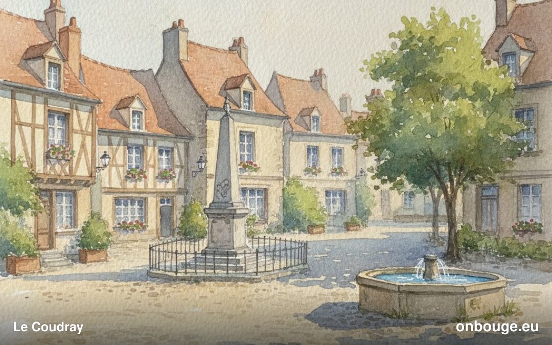 Aquarelle de Le Coudray