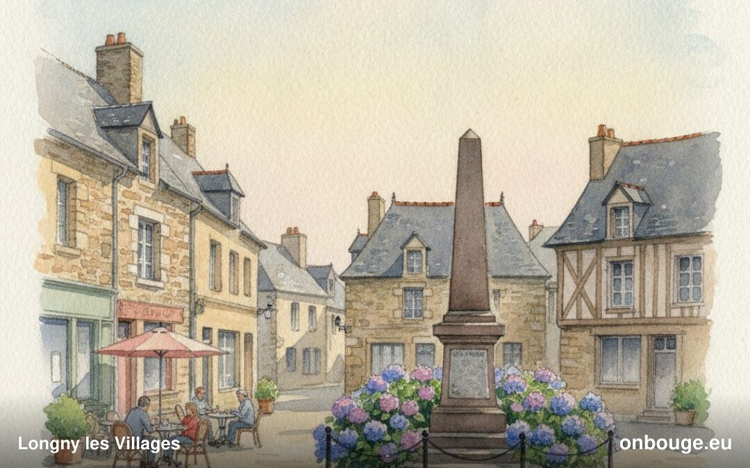 Aquarelle de Longny les Villages