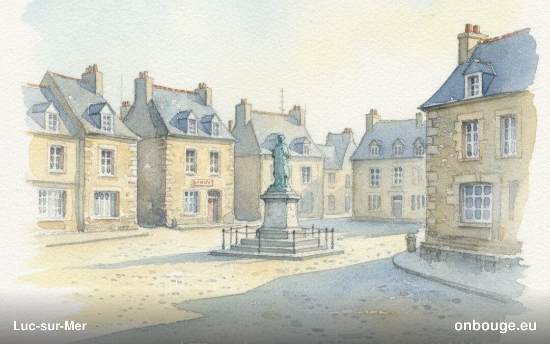 Aquarelle de Luc-sur-Mer