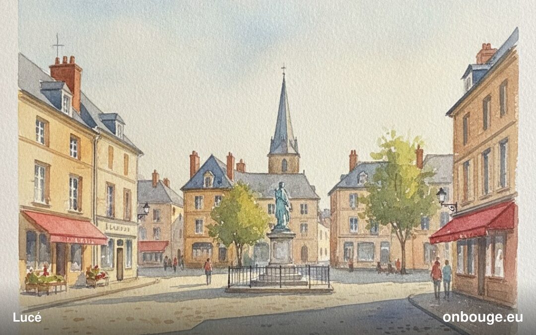 Aquarelle de Lucé