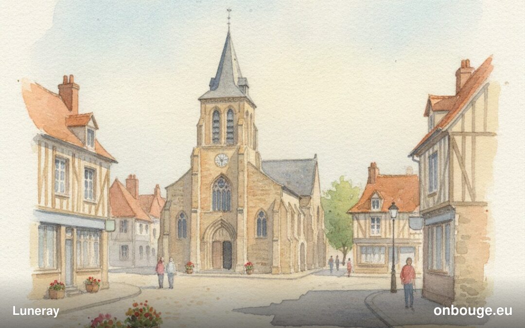 Aquarelle de Luneray