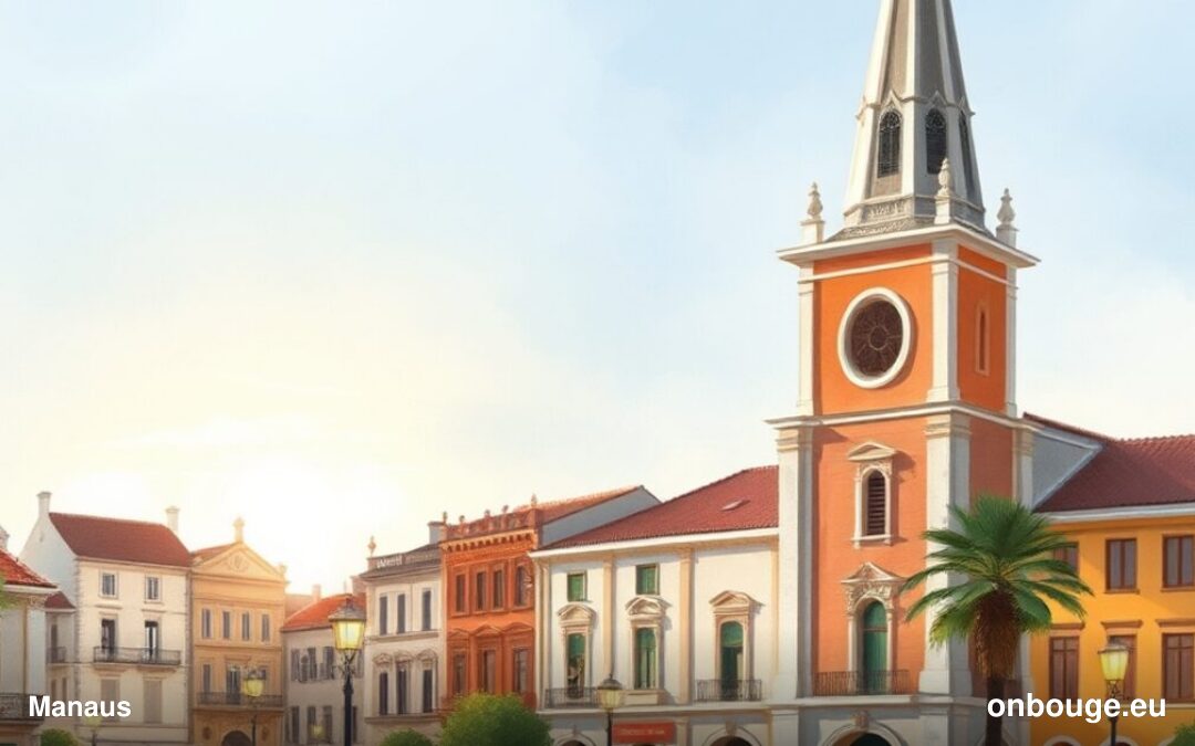 Acuarela de Manaus, Brasil