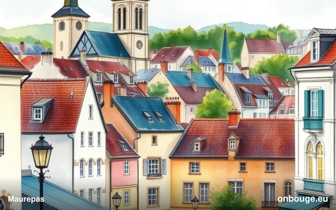 Aquarelle de Maurepas