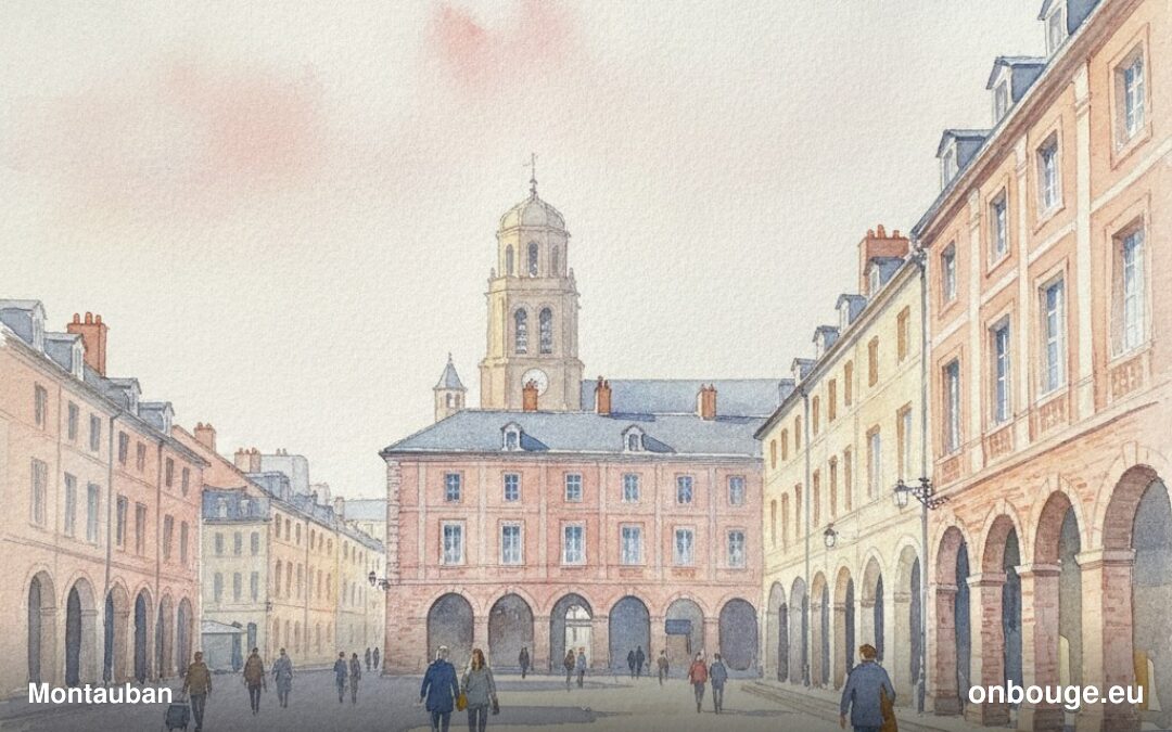 Aquarelle de Montauban