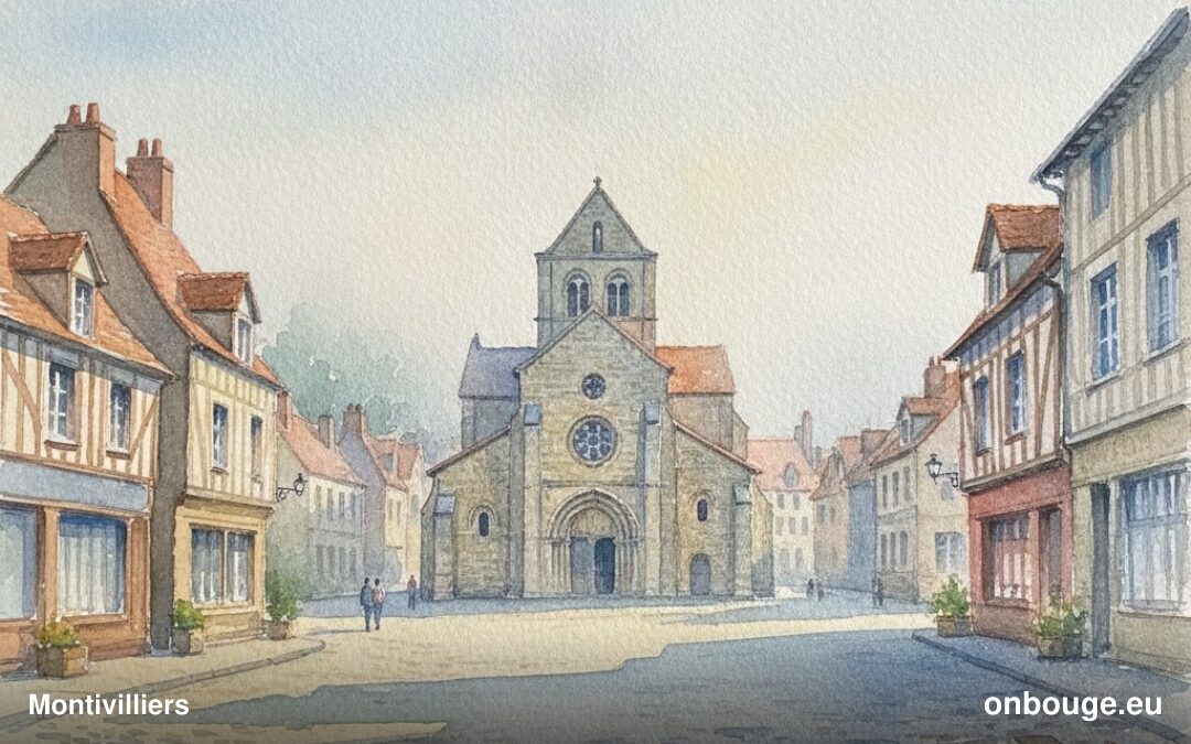 Aquarelle de Montivilliers