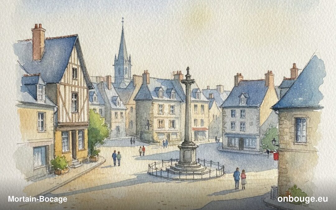 Aquarelle de Mortain-Bocage