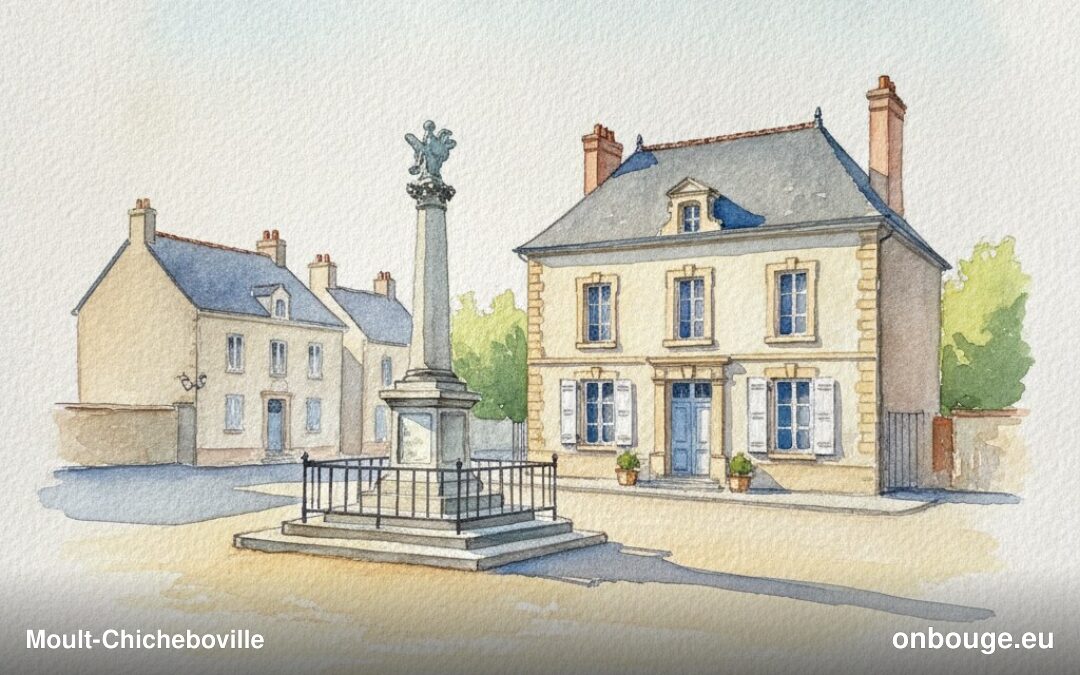 Aquarelle de Moult-Chicheboville
