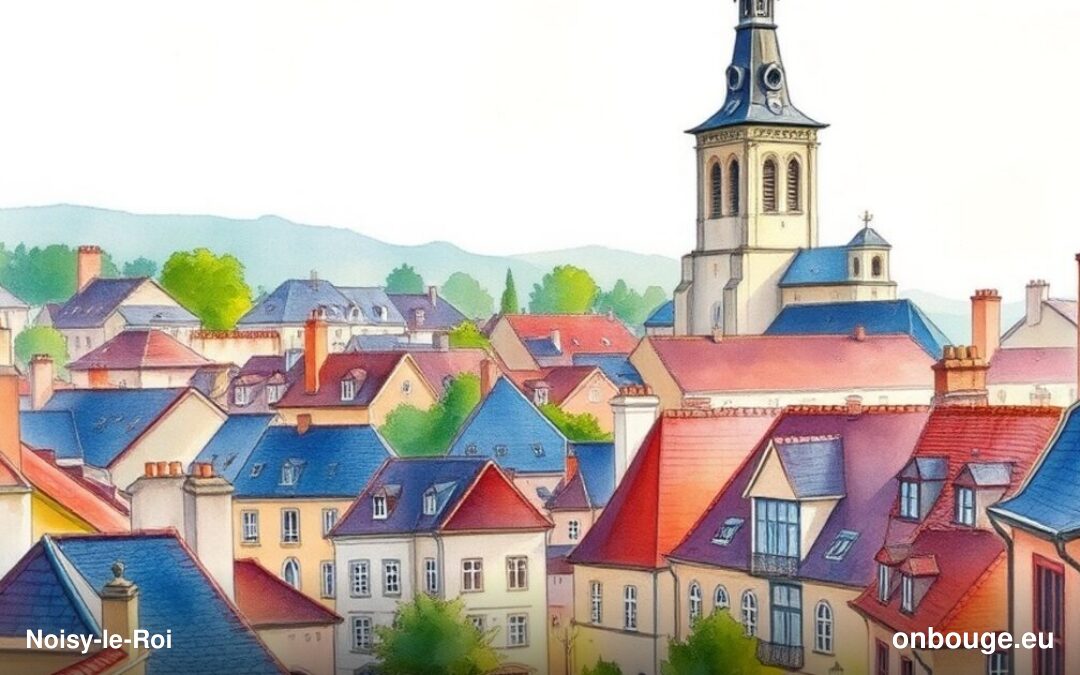Aquarelle de Noisy-le-Roi