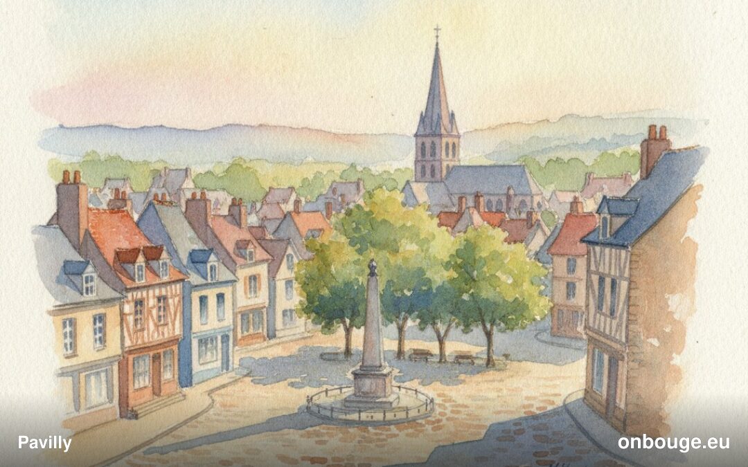 Aquarelle de Pavilly