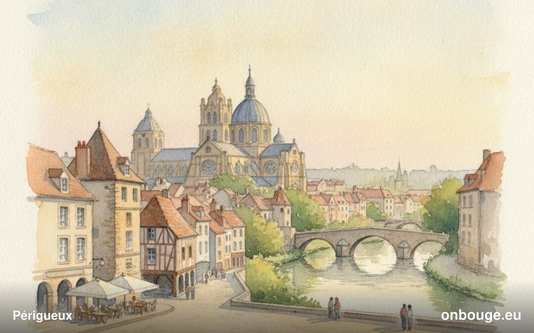 Aquarelle de Périgueux