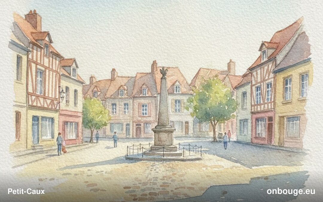 Aquarelle de Petit-Caux