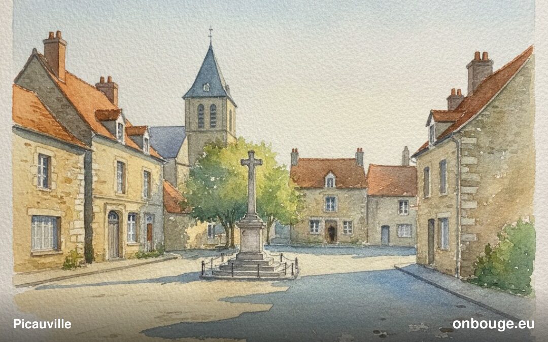 Aquarelle de Picauville
