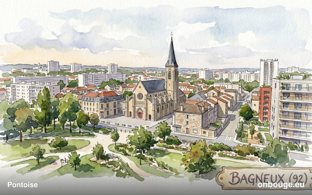 Aquarelle de Pontoise