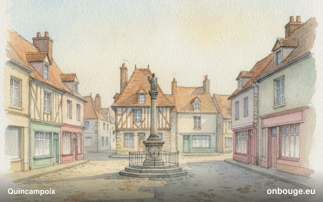 Aquarelle de Quincampoix