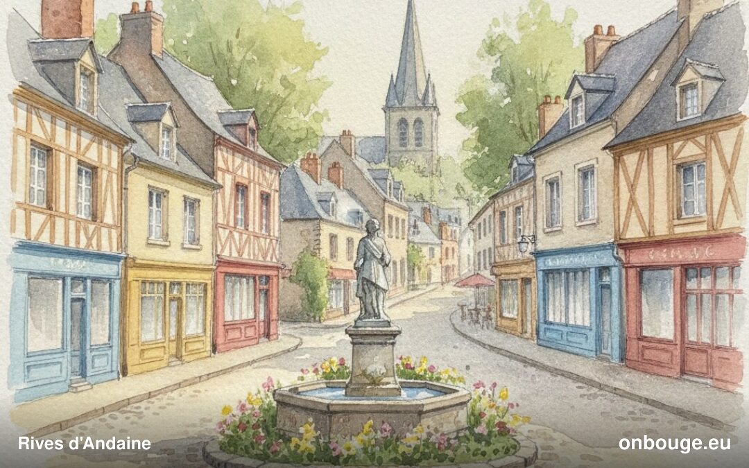 Aquarelle de Rives d'Andaine