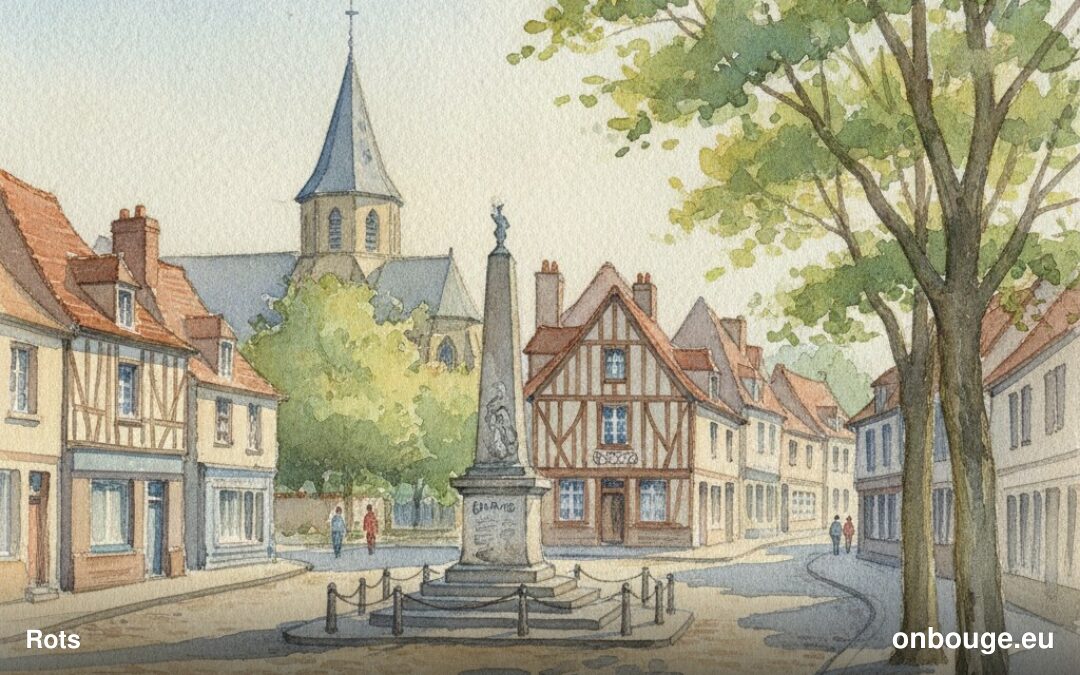 Aquarelle de Rots