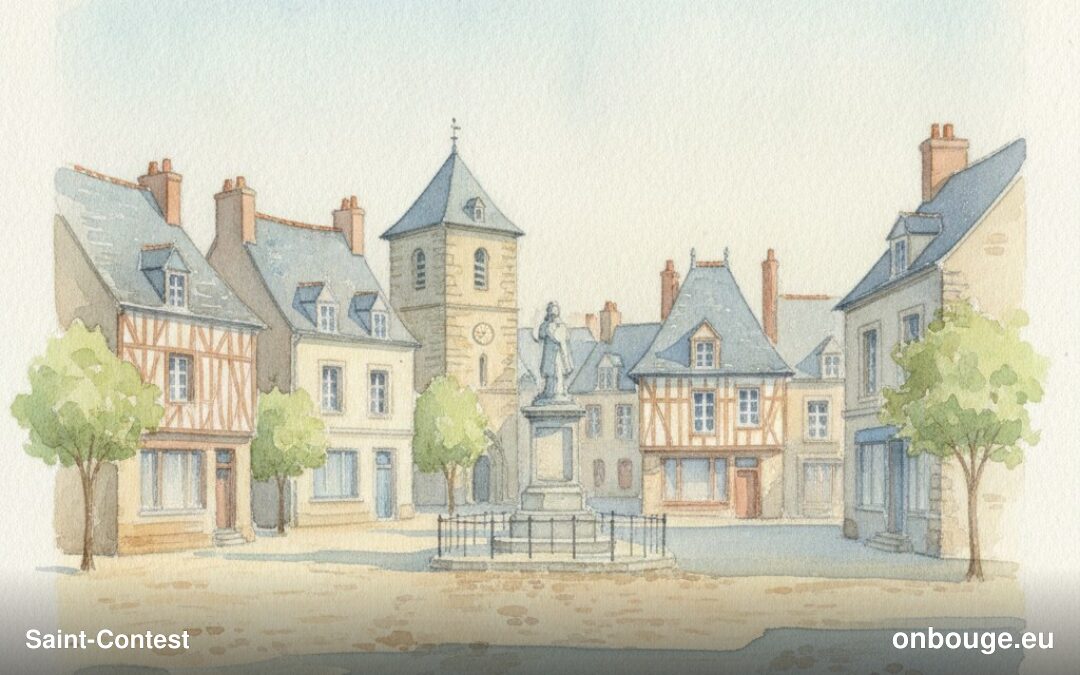 Aquarelle de Saint-Contest
