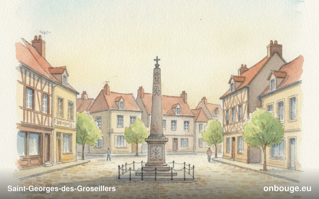 Aquarelle de Saint-Georges-des-Groseillers