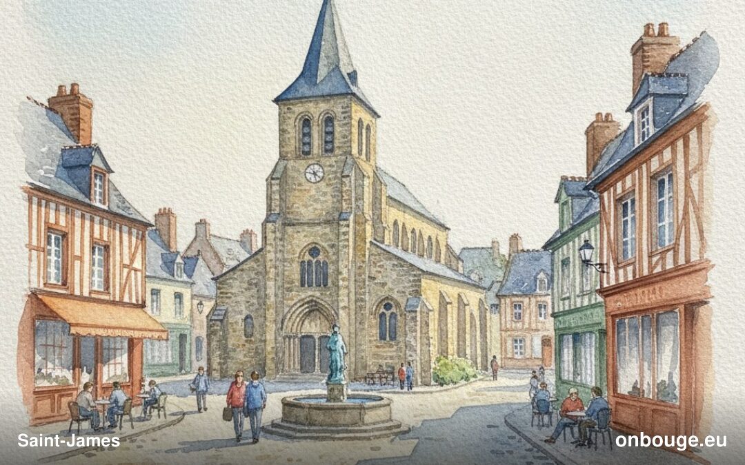 Aquarelle de Saint-James