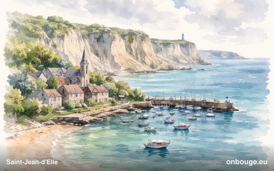 Aquarelle de Saint-Jean-d'Elle