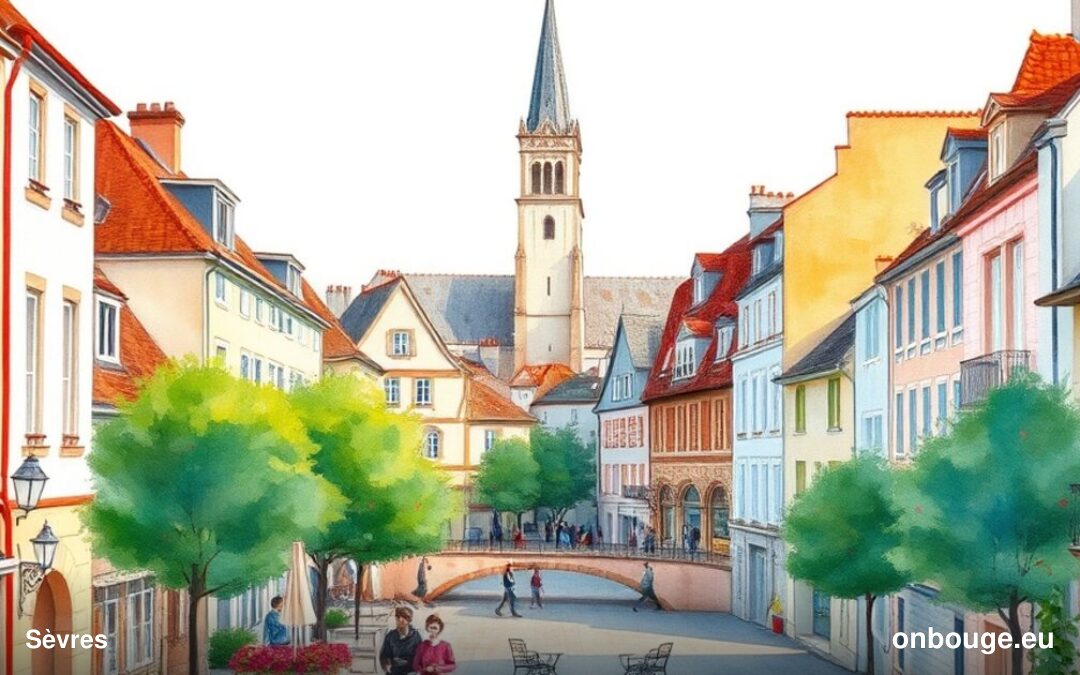 Aquarelle de Sèvres