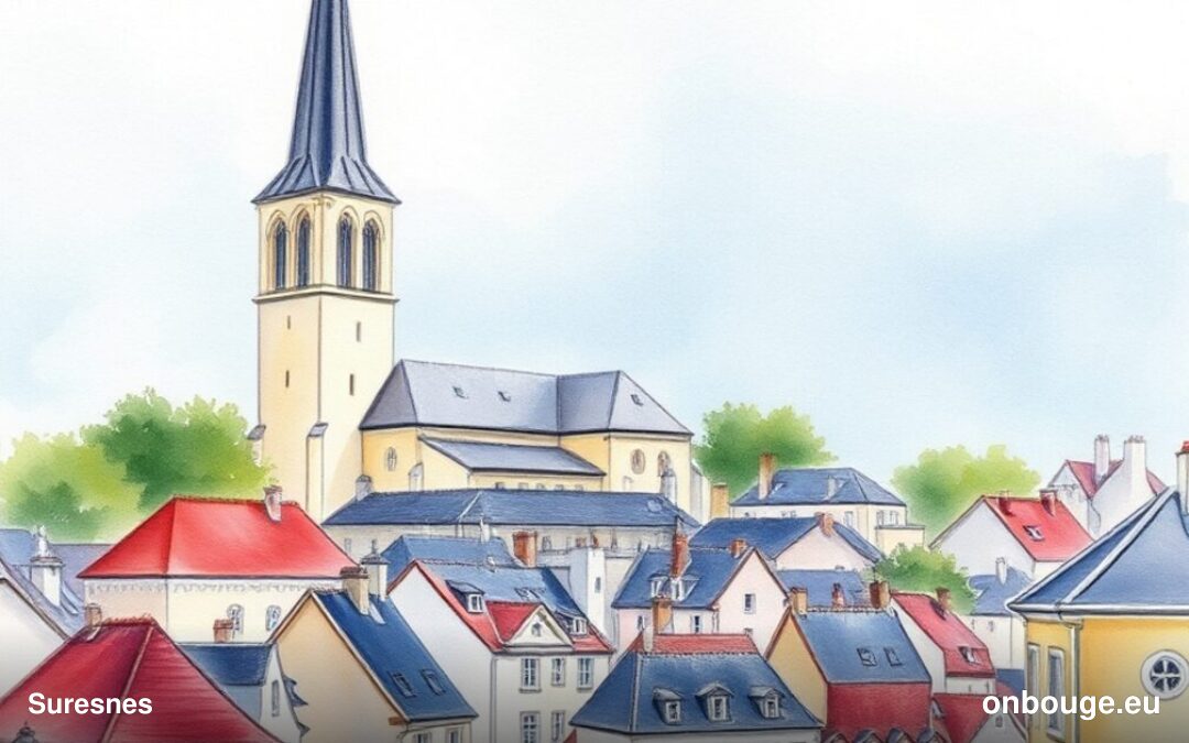 Aquarelle de Suresnes