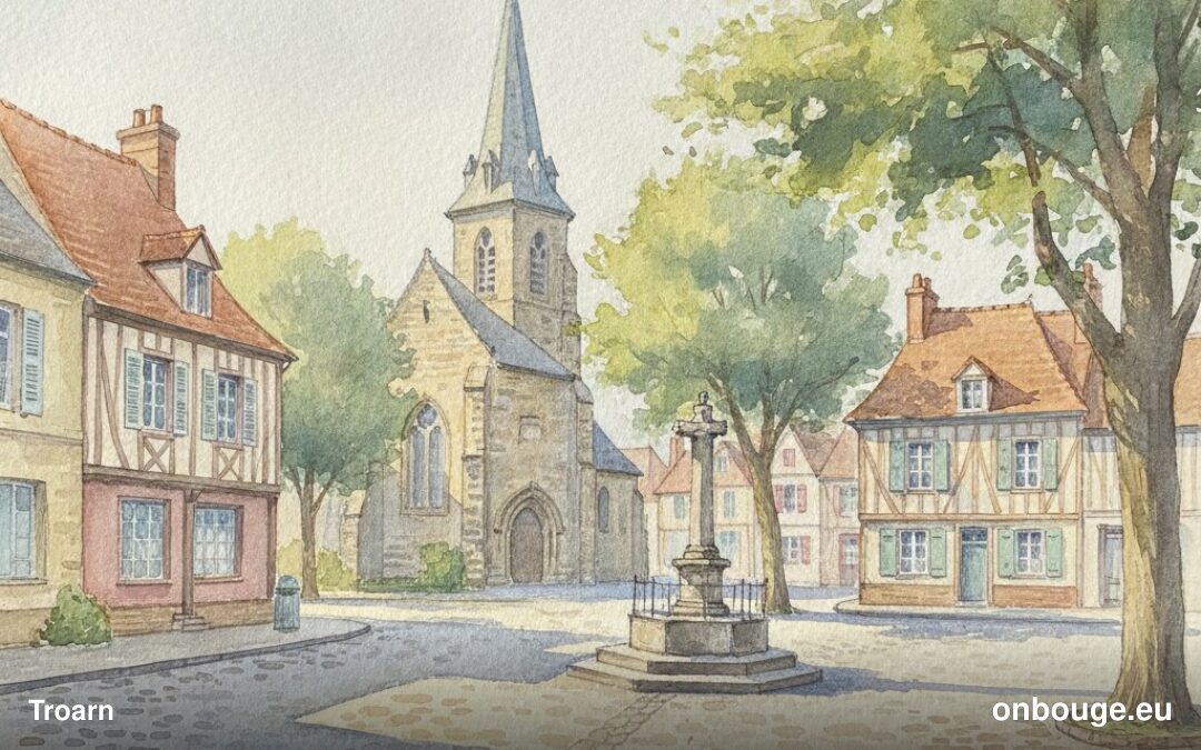 Aquarelle de Troarn