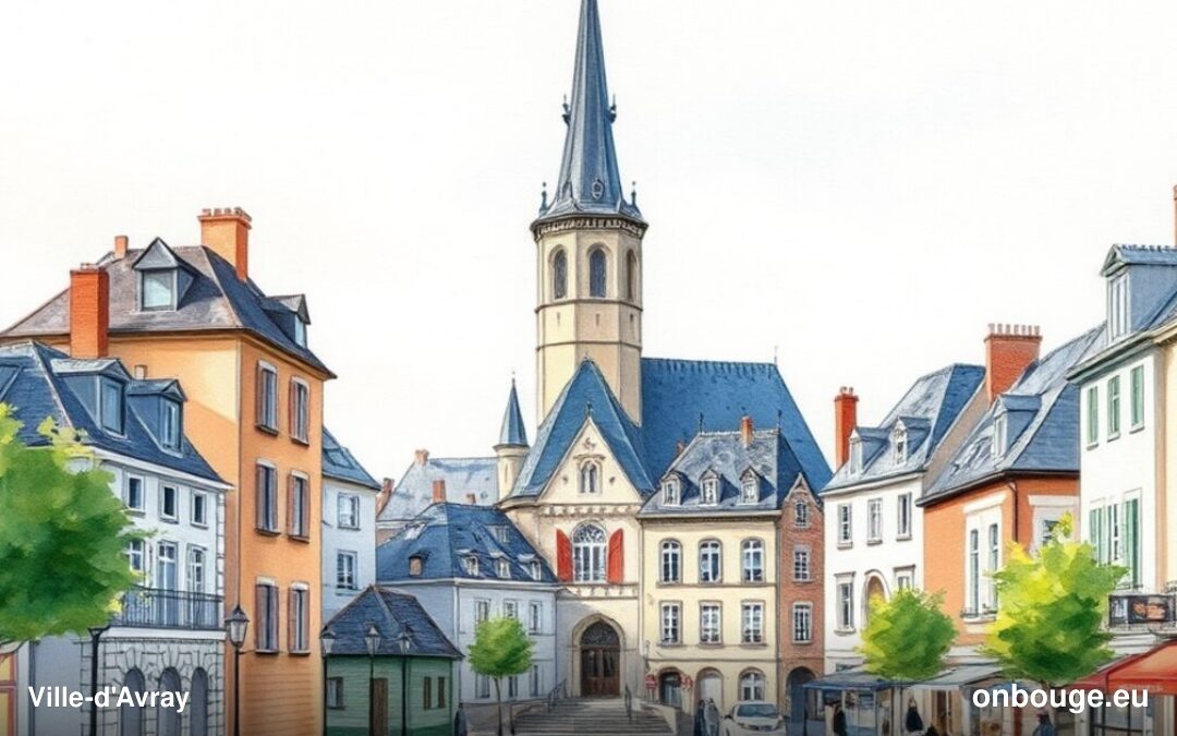 Aquarelle de Ville-d'Avray