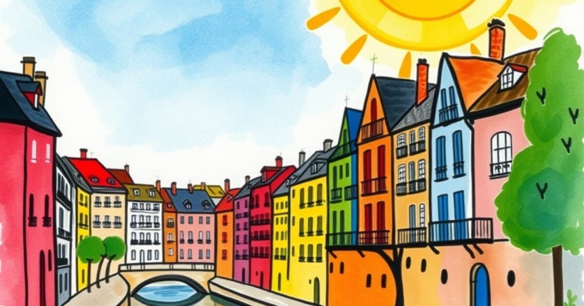 🎨 Bordeaux imaginée par un enfant