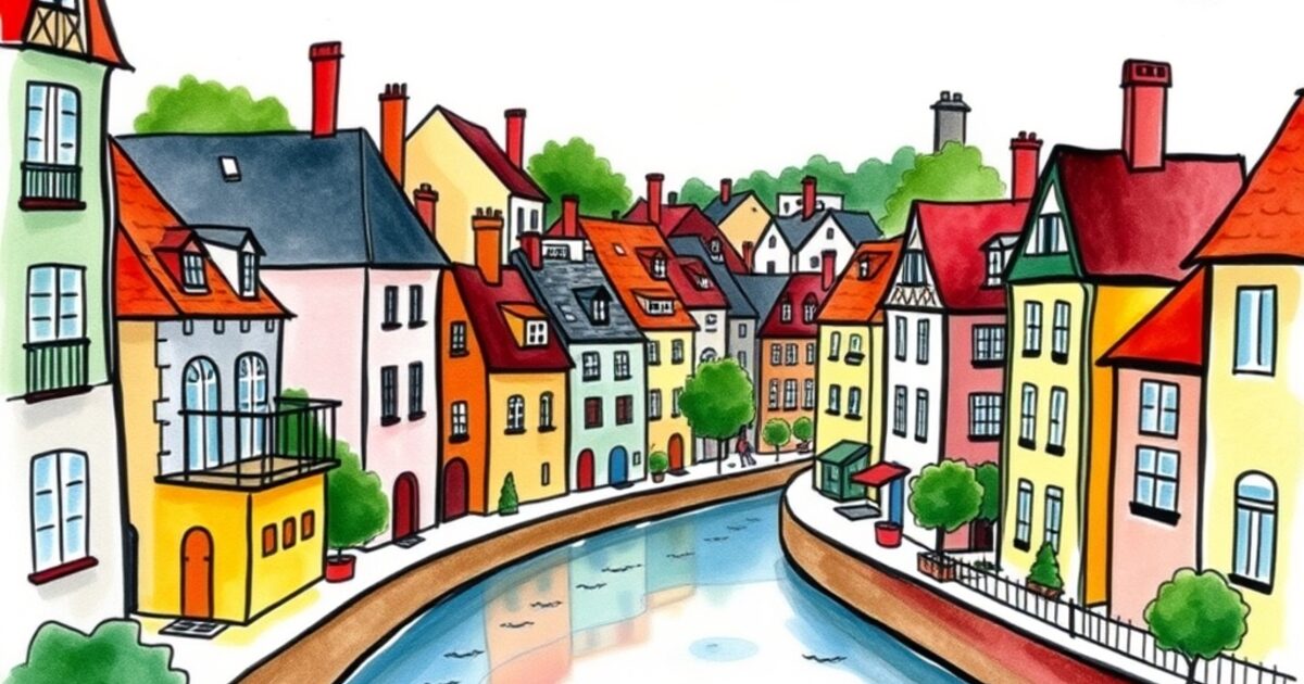 🎨 Le Perray-en-Yvelines imaginada por uma criança