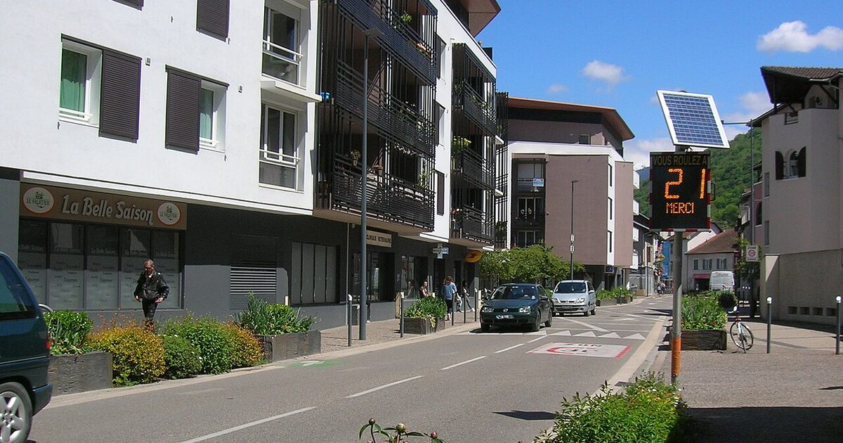 Gières — photo réelle