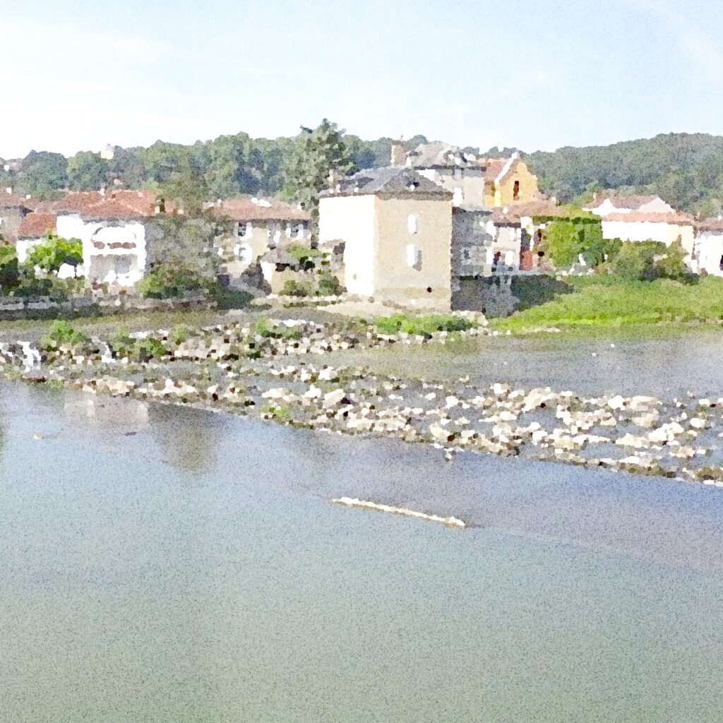 Aquarelle d’Aire-sur-l'Adour