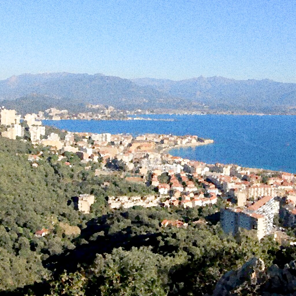 Aquarelle d’Ajaccio