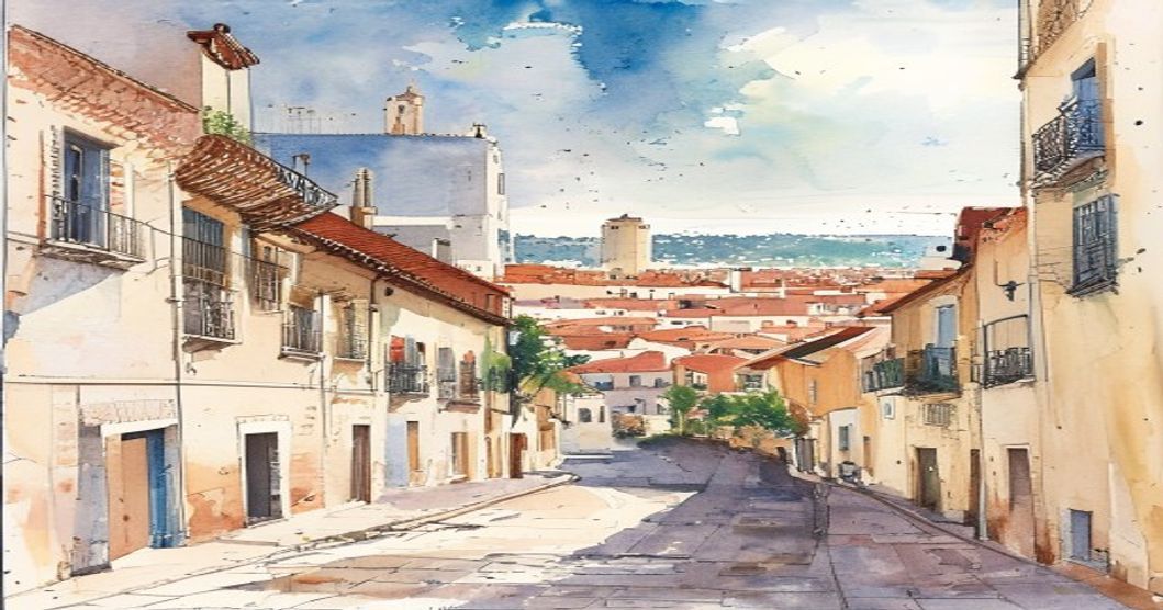 Aquarelle d’Albacete