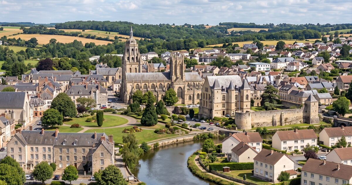 Argentan — acuarela — Francia